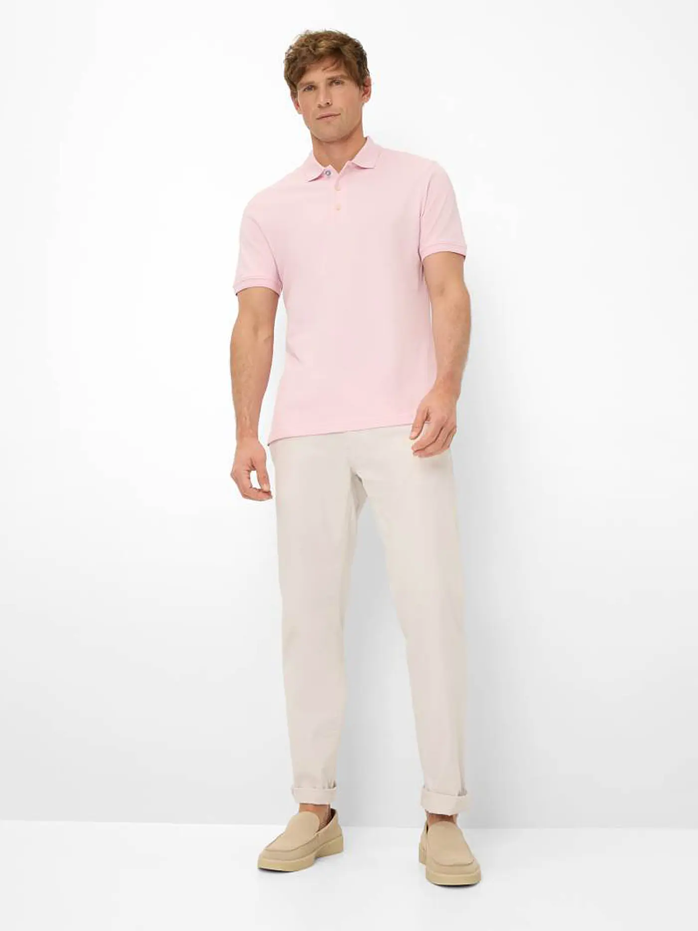 BRAX | Poloshirt PETE | rosa